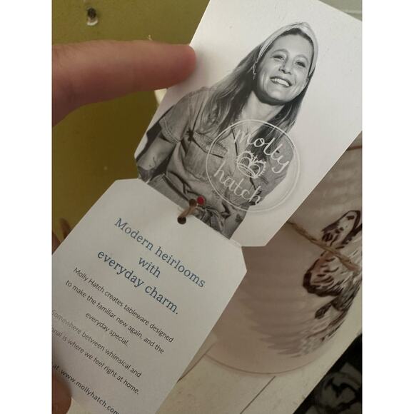 RARE NWT Molly Hatch Turkey Harvest 56 Ounce Ceramic Pitcher - Picture 12 of 16